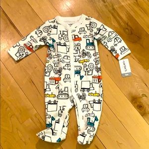 NWT Carter’s Footie Pajamas with Cars!